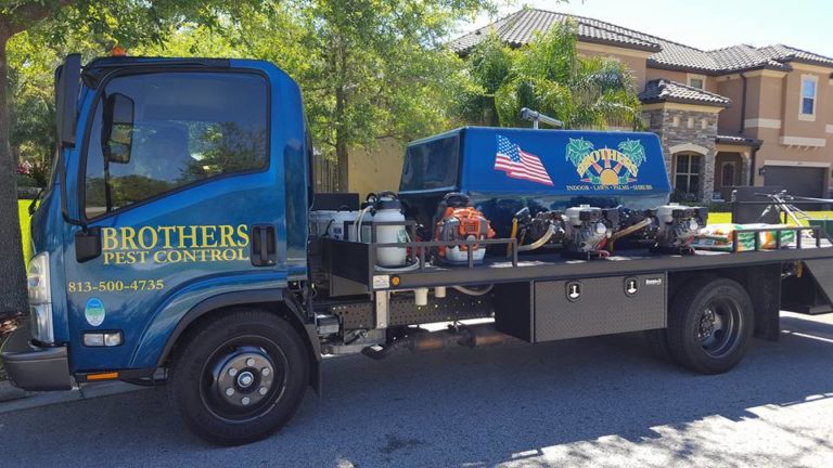 Brothers Pest Control Truck