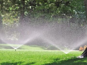 lawn sprinkler services